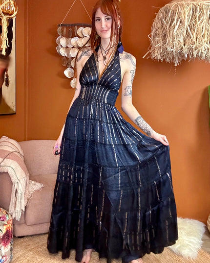 Zamira Vintage Silk Dress