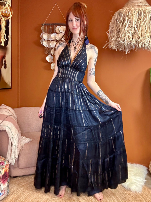 Zamira Vintage Silk Dress