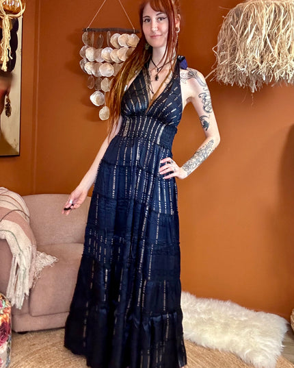 Zamira Vintage Silk Dress