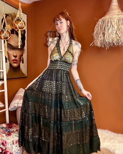 Zamira Vintage Silk Dress