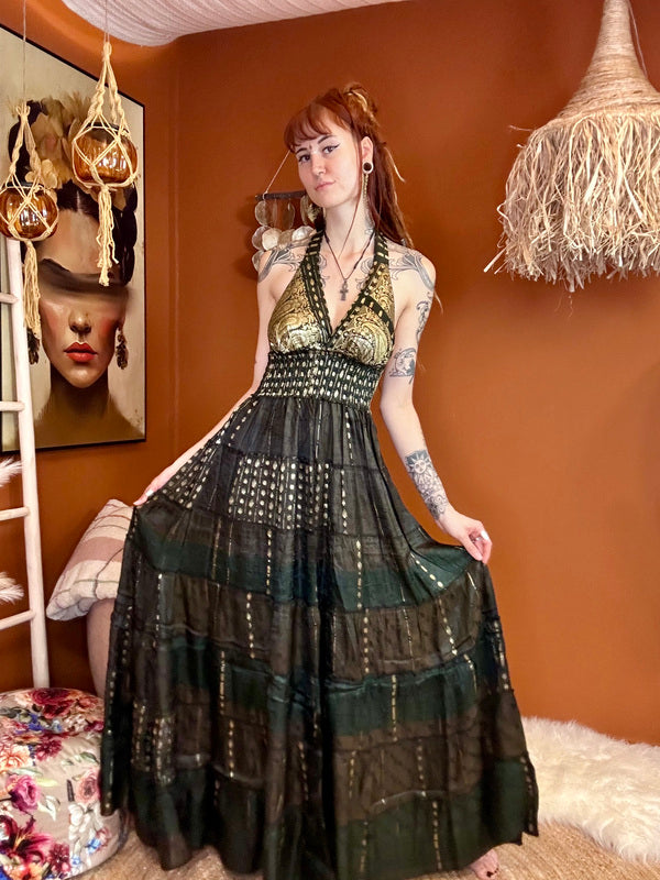 Zamira Vintage Silk Dress