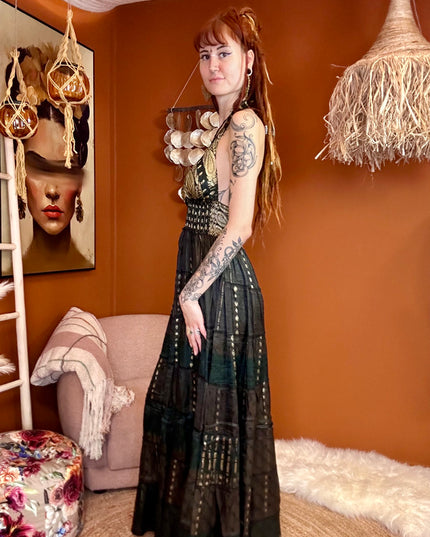 Zamira Vintage Silk Dress