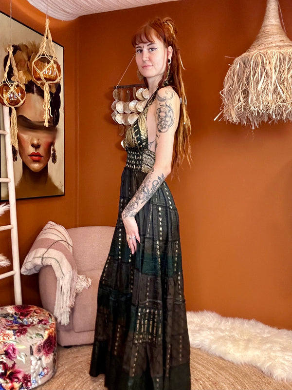 Zamira Vintage Silk Dress