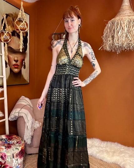 Zamira Vintage Silk Dress