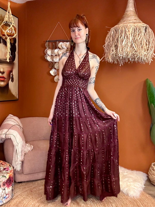 Zamira Vintage Silk Dress