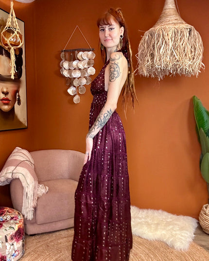 Zamira Vintage Silk Dress