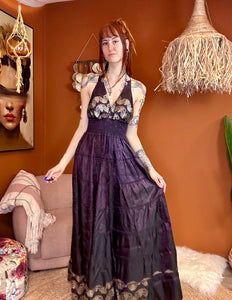 Zamira Vintage Silk Dress