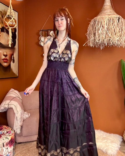 Zamira Vintage Silk Dress