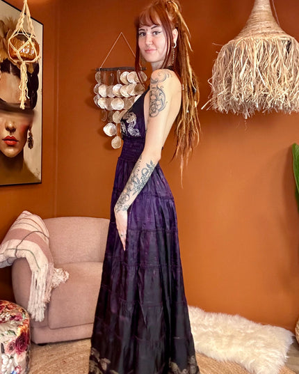 Zamira Vintage Silk Dress