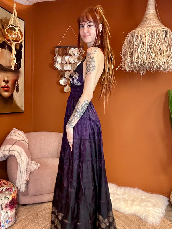 Zamira Vintage Silk Dress