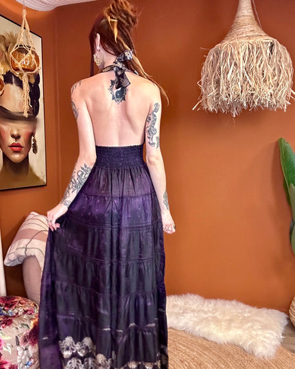 Zamira Vintage Silk Dress