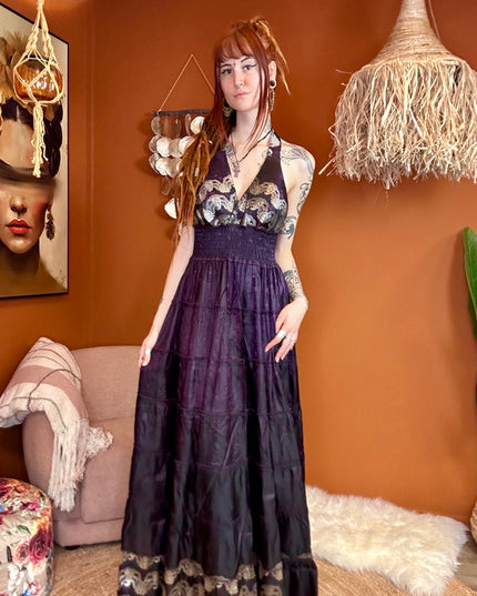 Zamira Vintage Silk Dress