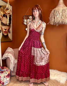 Zamira Vintage Silk Dress