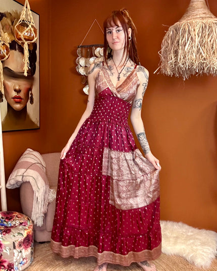 Zamira Vintage Silk Dress