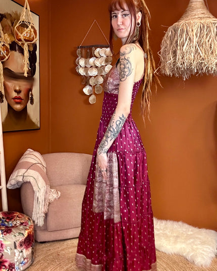 Zamira Vintage Silk Dress