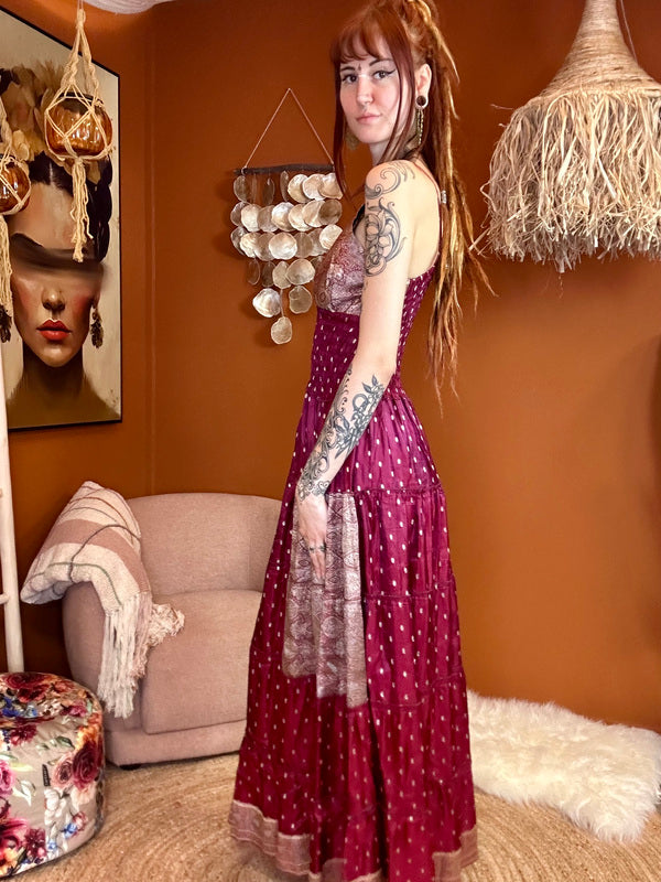 Zamira Vintage Silk Dress