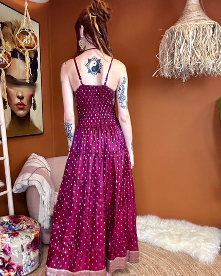 Zamira Vintage Silk Dress