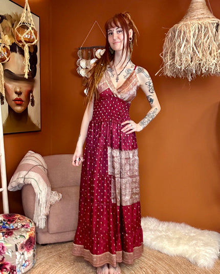 Zamira Vintage Silk Dress