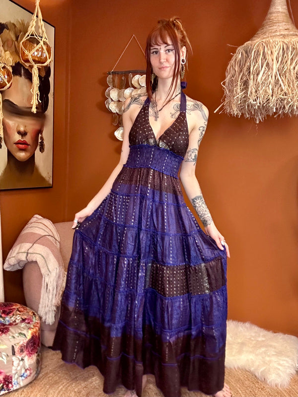 Zamira Vintage Silk Dress