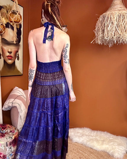 Zamira Vintage Silk Dress