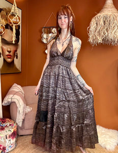 Zamira Vintage Silk Dress