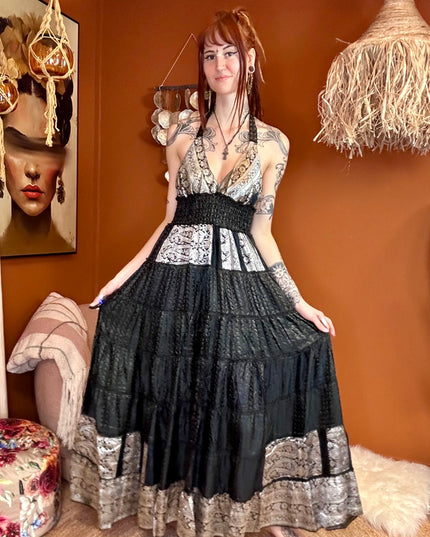 Zamira Vintage Silk Dress