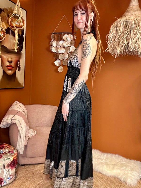 Zamira Vintage Silk Dress