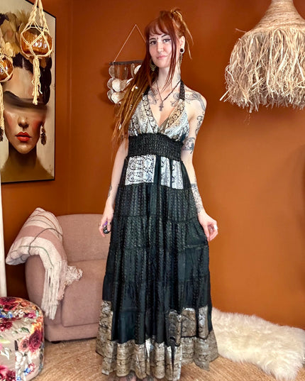 Zamira Vintage Silk Dress