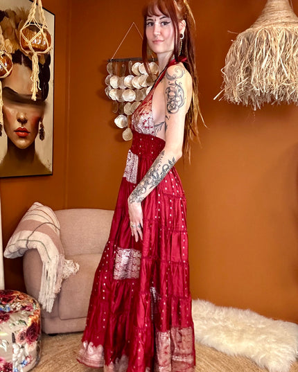 Zamira Vintage Silk Dress