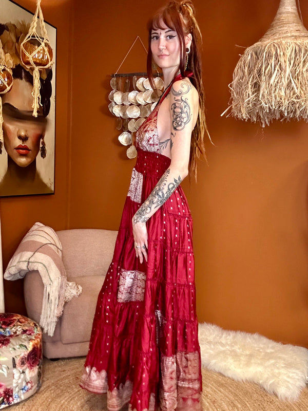 Zamira Vintage Silk Dress