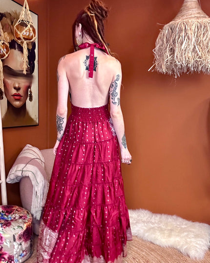 Zamira Vintage Silk Dress