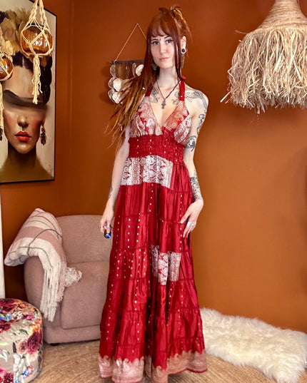 Zamira Vintage Silk Dress