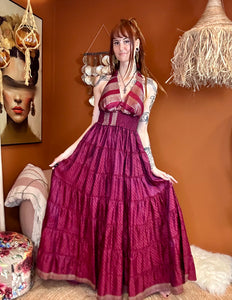 Zamira Vintage Silk Dress