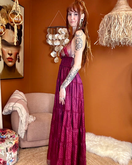 Zamira Vintage Silk Dress