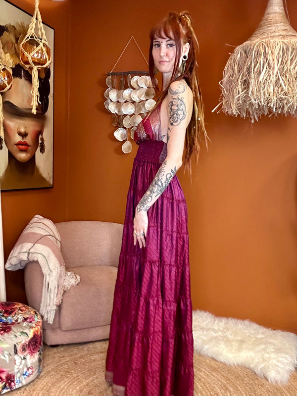 Zamira Vintage Silk Dress