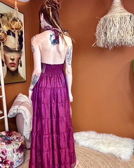 Zamira Vintage Silk Dress