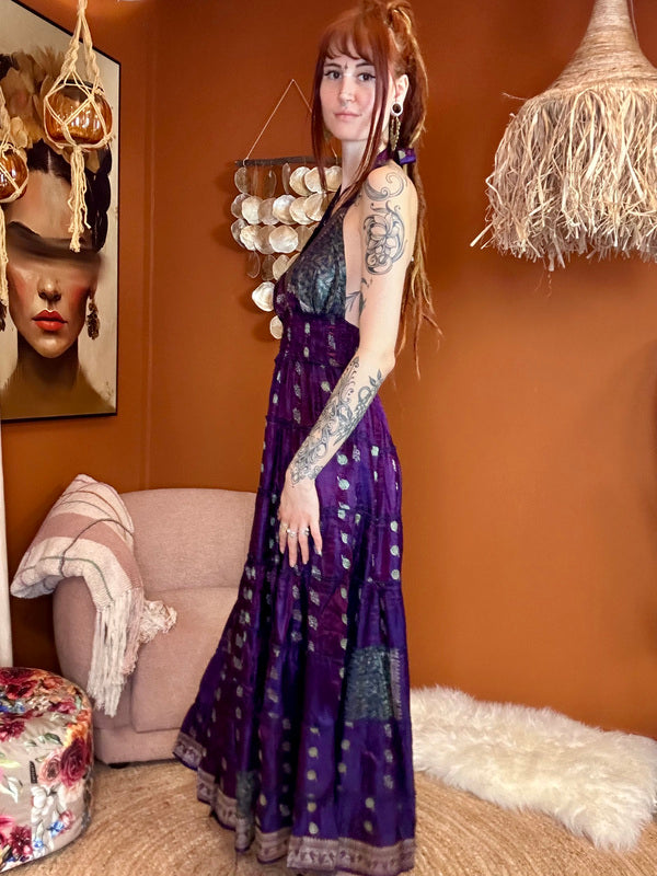 Zamira Vintage Silk Dress