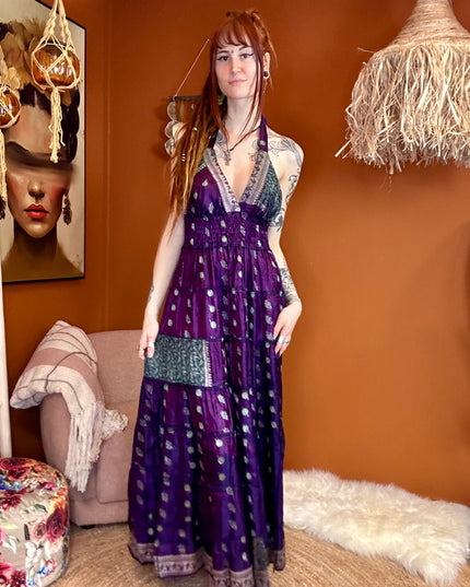 Zamira Vintage Silk Dress