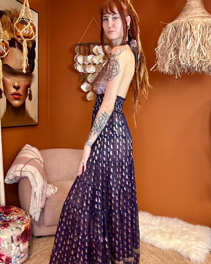 Zamira Vintage Silk Dress