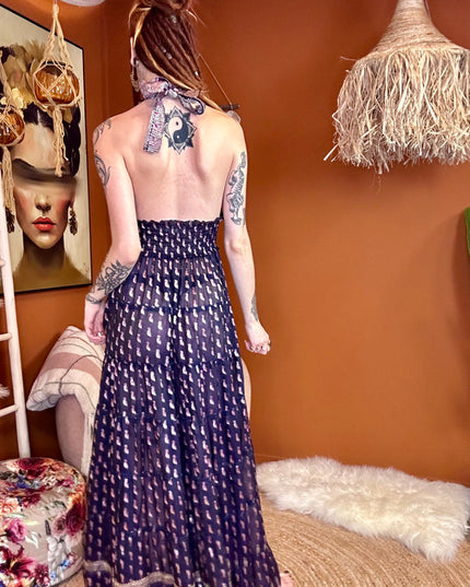 Zamira Vintage Silk Dress