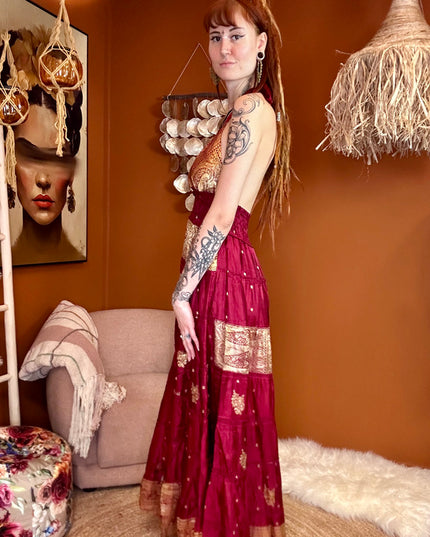 Zamira Vintage Silk Dress