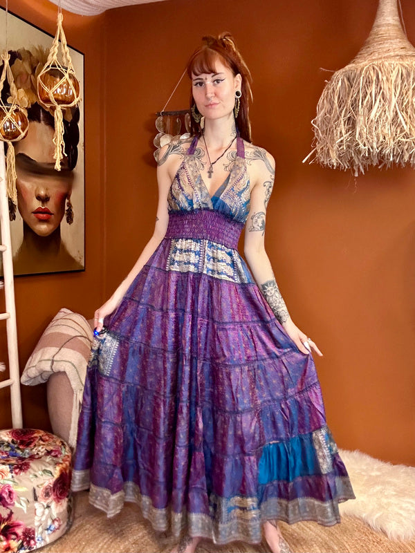 Zamira Vintage Silk Dress