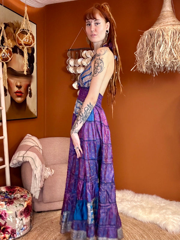 Zamira Vintage Silk Dress