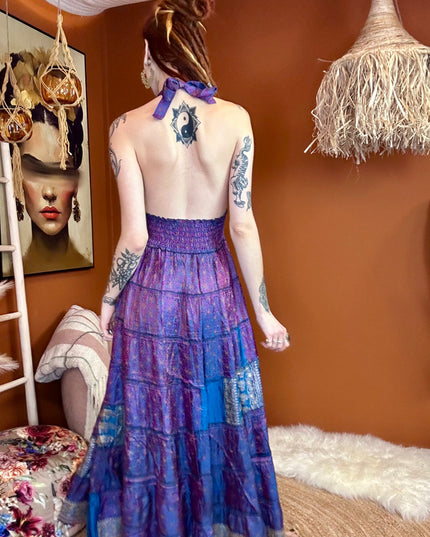 Zamira Vintage Silk Dress