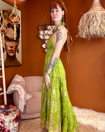 Zamira Vintage Silk Dress