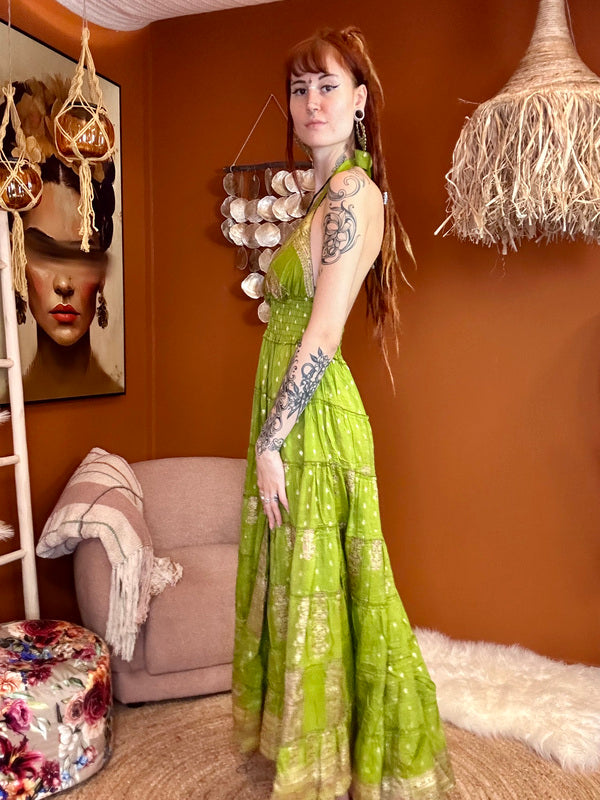 Zamira Vintage Silk Dress