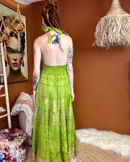 Zamira Vintage Silk Dress