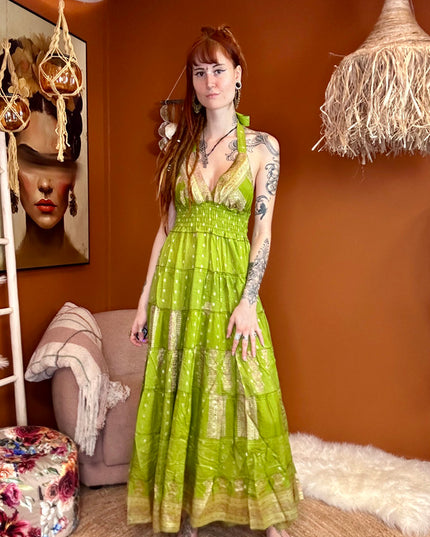 Zamira Vintage Silk Dress