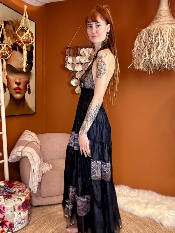 Zamira Vintage Silk Dress