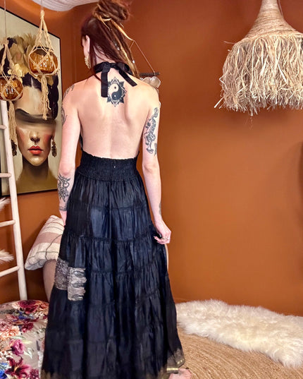 Zamira Vintage Silk Dress